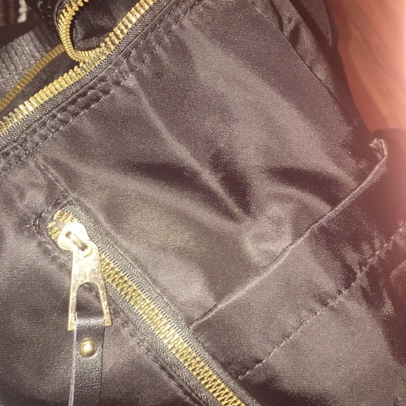 Black and Gold midsize backpack. - Picture 6 of 8